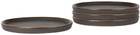 Lineage Ceramics Black Side Plate, 4 pcs