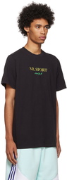 Sporty & Rich Black Wimbledon T-Shirt