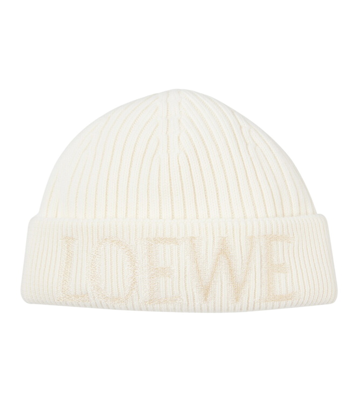 Photo: Loewe Logo wool beanie
