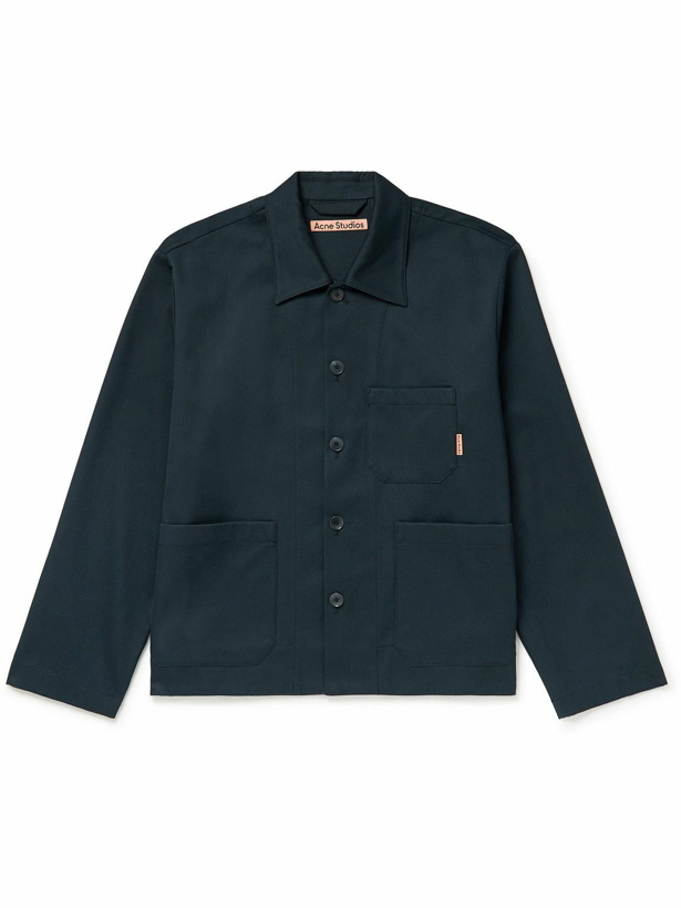 Photo: Acne Studios - Okey Organic Cotton-Twill Chore Jacket - Blue