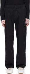 Moncler Black Twill Cargo Pants