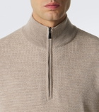 Frescobol Carioca Heitor wool half-zip sweater