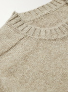 Anderson & Sheppard - Brushed-Wool Sweater - Neutrals