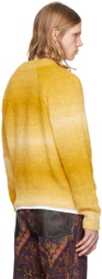 Sunflower Yellow Ombre Cardigan