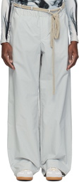 Serapis Gray Rope Track Pants