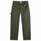 Wood Wood Men's Fed Workwear Trousers in Olive