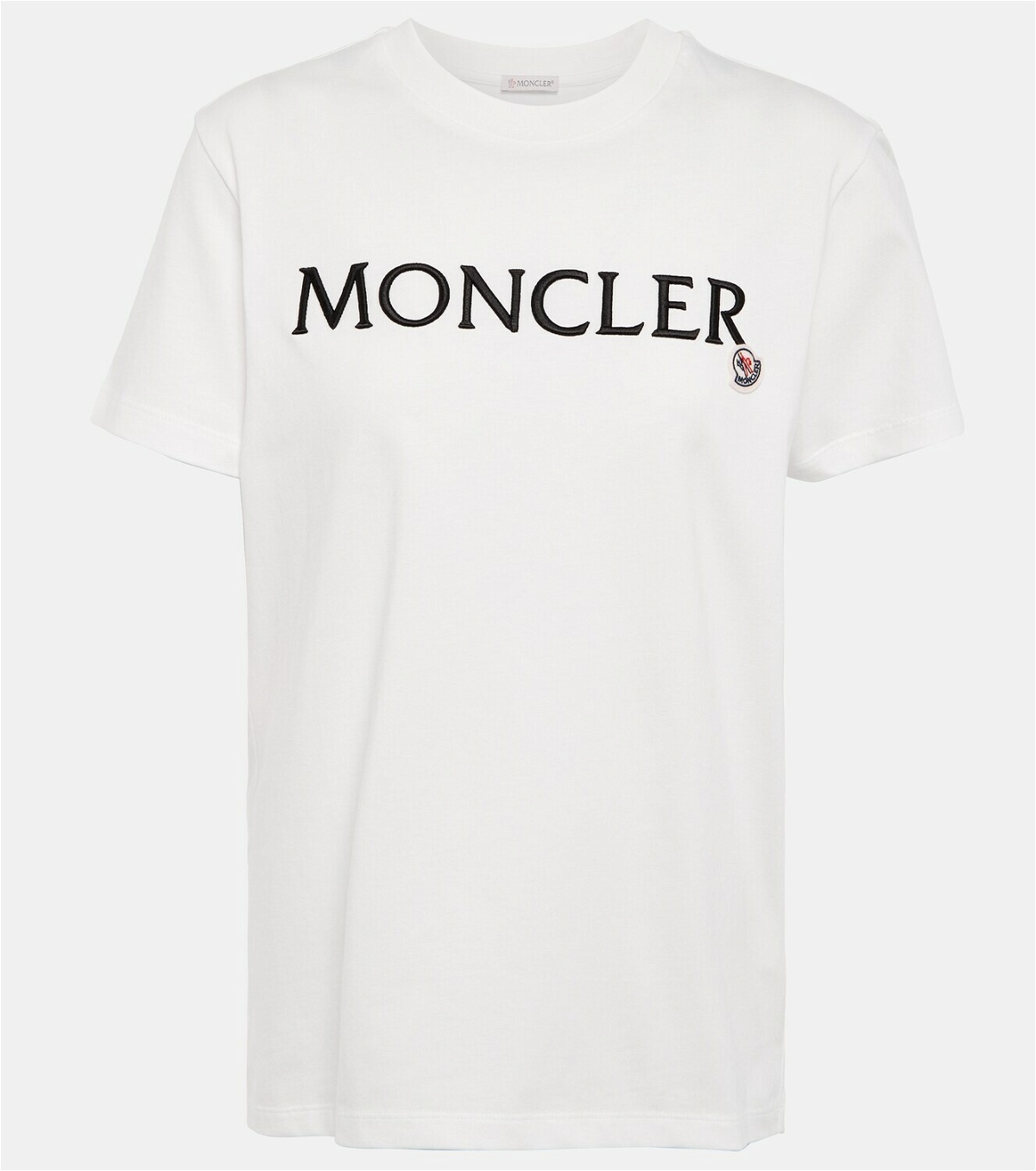 Moncler - Logo cotton T-shirt Moncler
