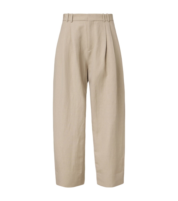 Photo: Studio Nicholson Linen and wool wide-leg pants