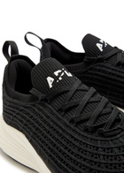 Athletic Propulsion Labs Techloom Zipline Knitted Sneakers Black And White