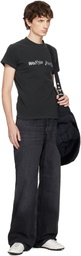 ERL Black 'Wanna Party' T-shirt