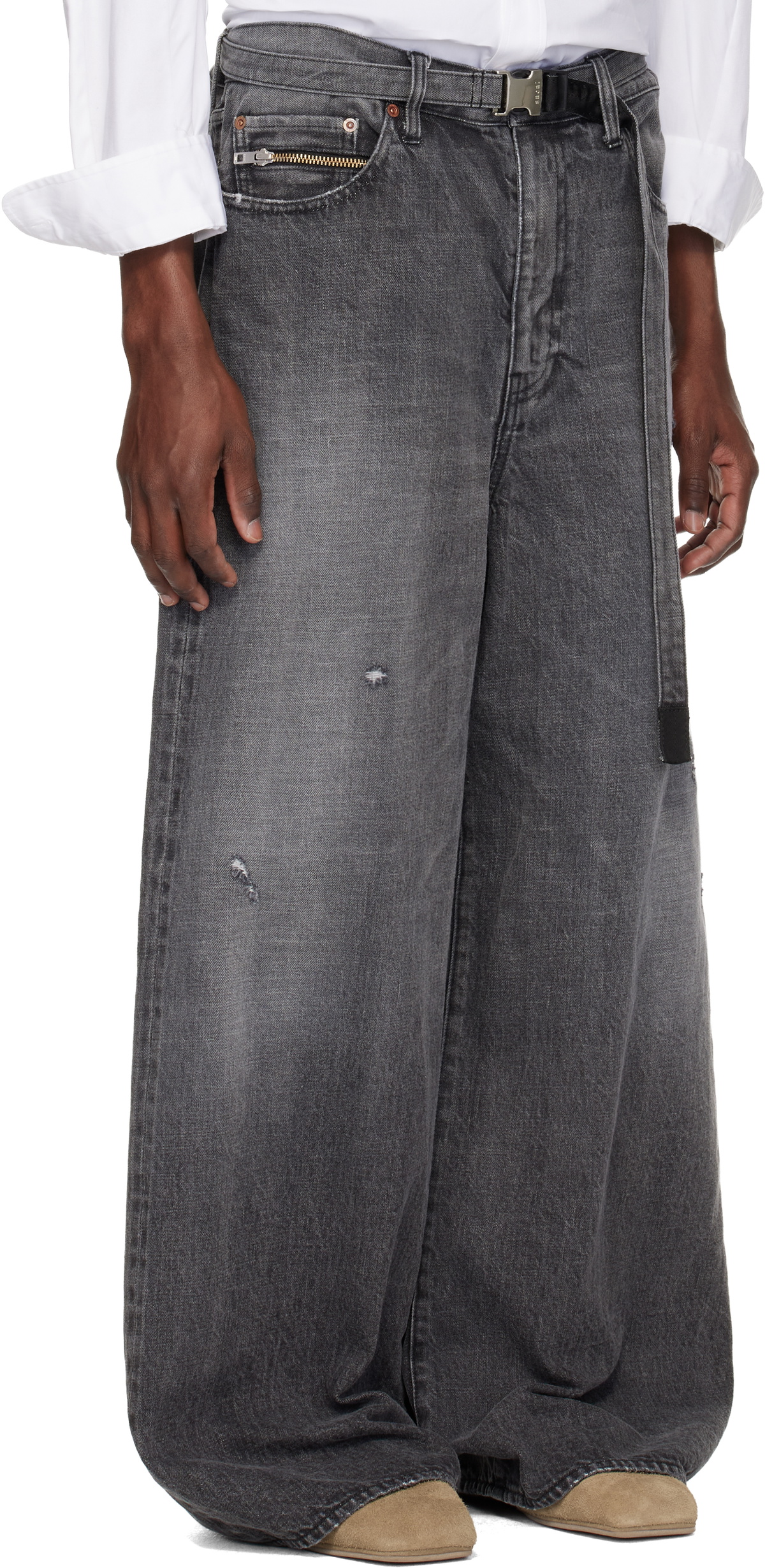 sacai Black BEYONDEXX Jeans