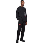 424 Black Psycho Long Sleeve T-Shirt