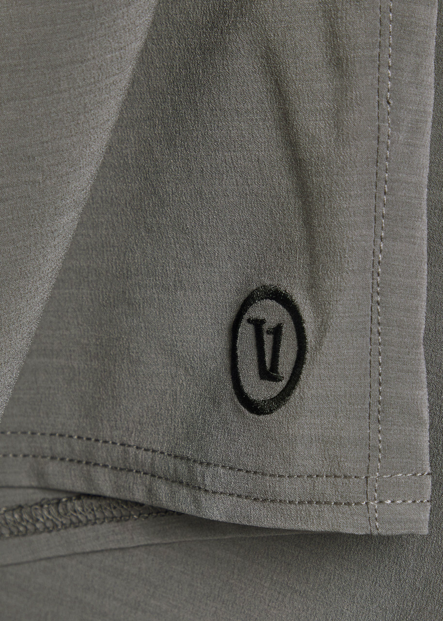 Vuori Elevate Kore Lined 7 Stretch-jersey Shorts Grey