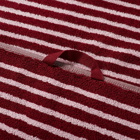 Tekla Fabrics Organic Terry Hand Towel in Red/Rose