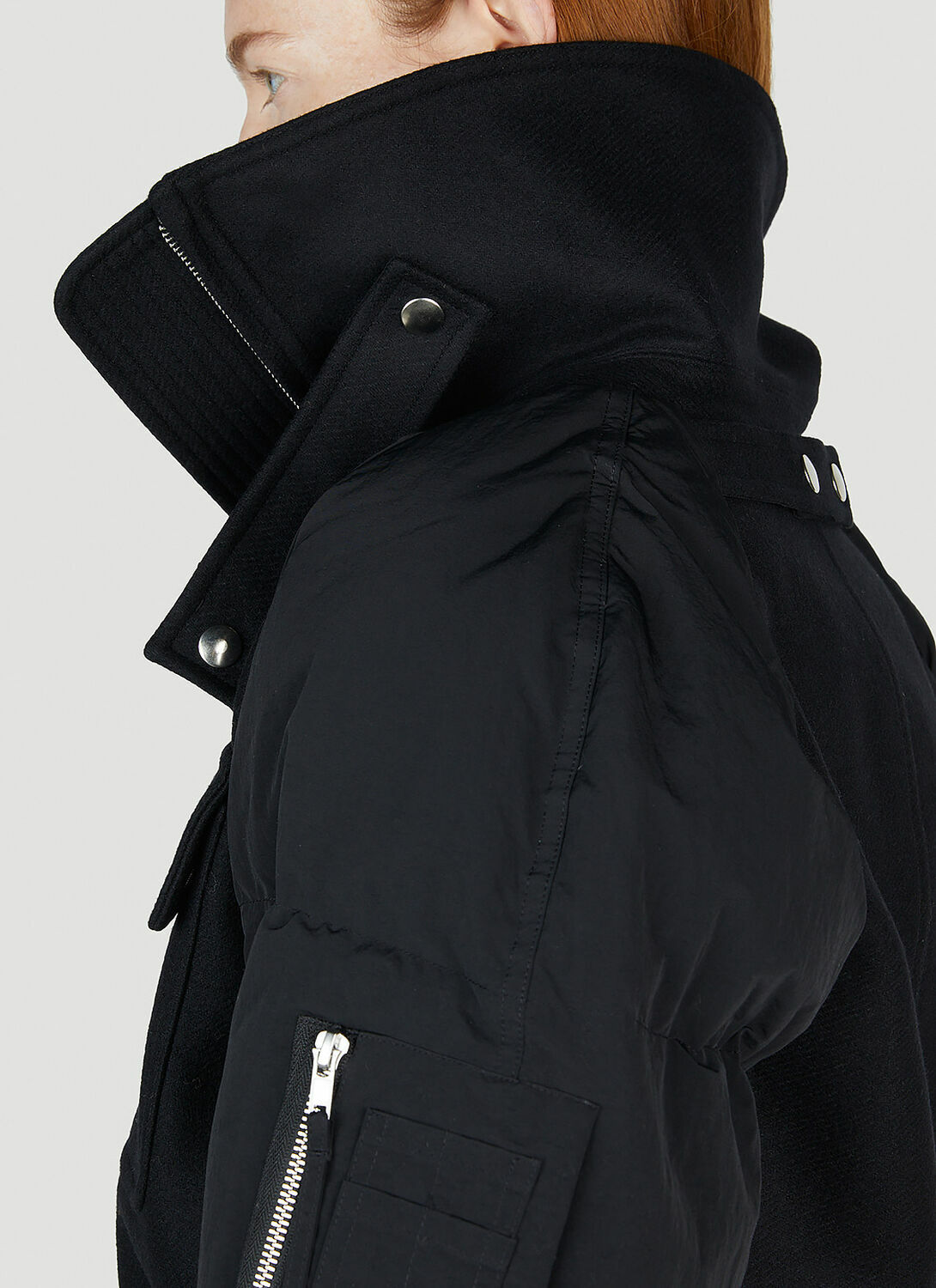 Helmut Lang Hybrid Bomber Jacket