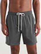 James Perse - Straight-Leg Mid-Length Swim Shorts - Gray