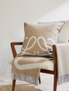 LOEWE - Anagram Wool and Cashmere-Blend Cushion