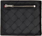 Bottega Veneta Black Exterior Pocket Wallet