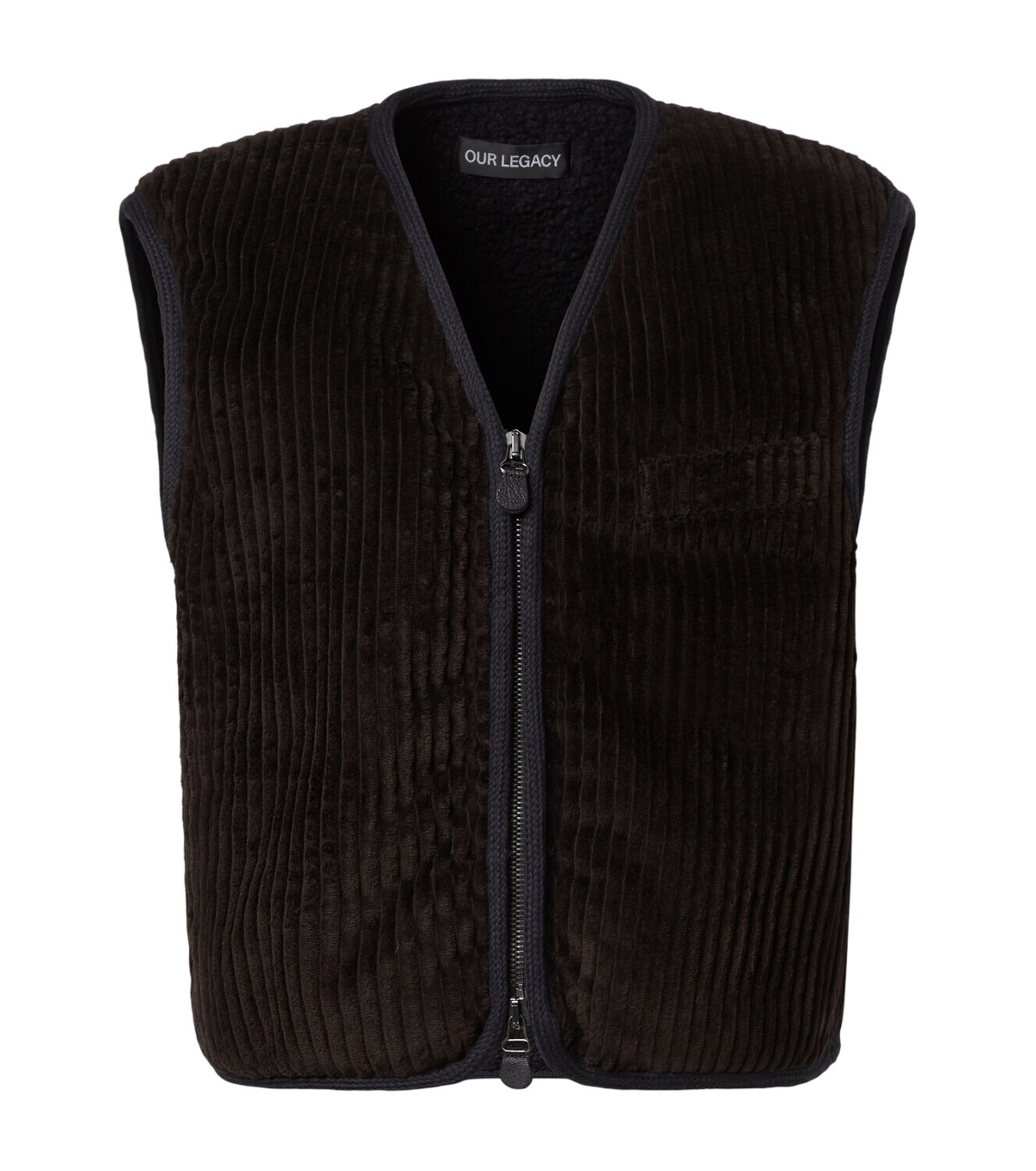 Our Legacy TOP VEST Black Men Our Legacy