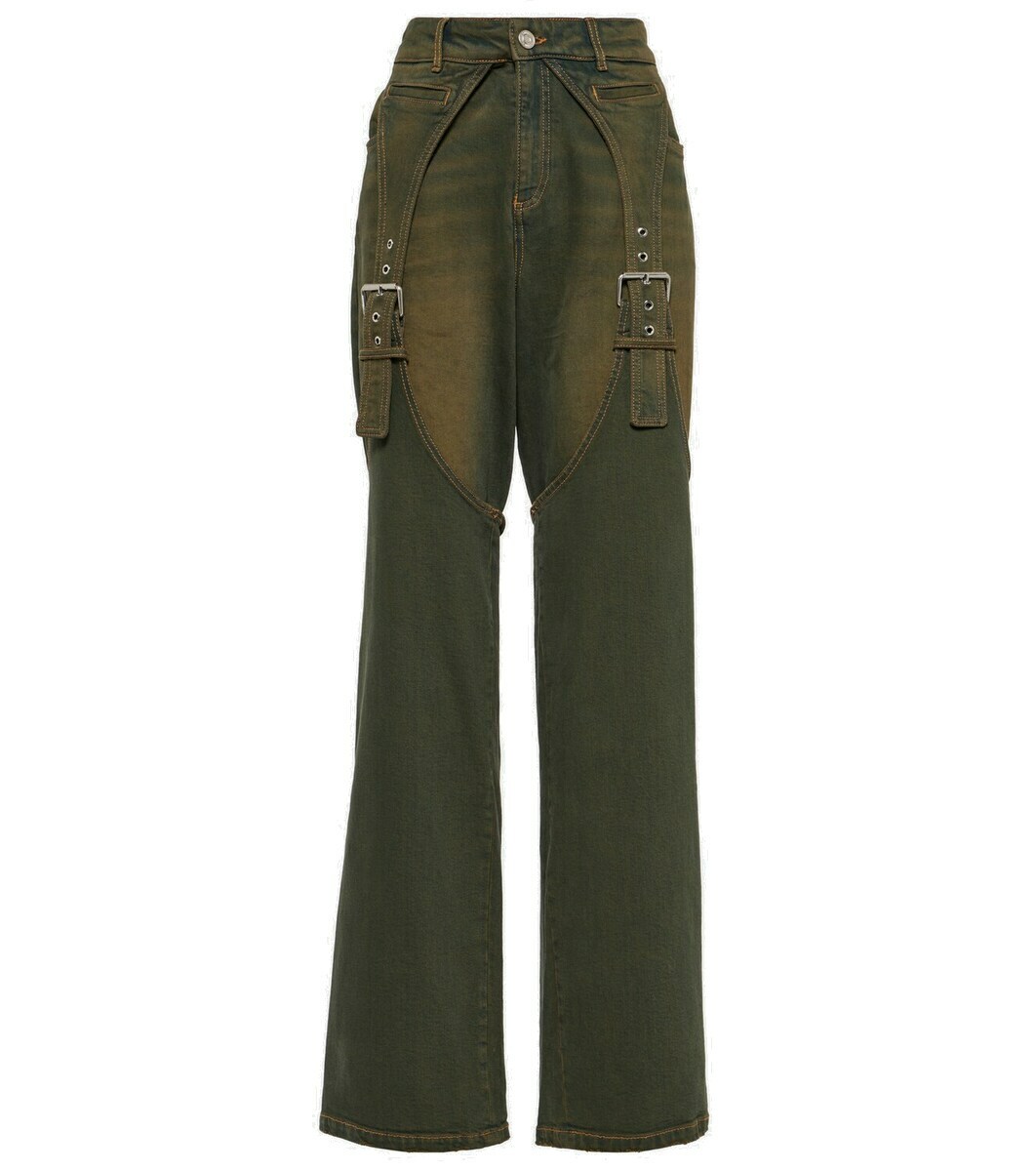 Blumarine Embellished buckle boyfriend jeans Blumarine Blumarine Embellished buckle boyfriend jeans Blumarine