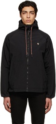 Marcelo Burlon County of Milan Black Cross Windbreaker Jacket