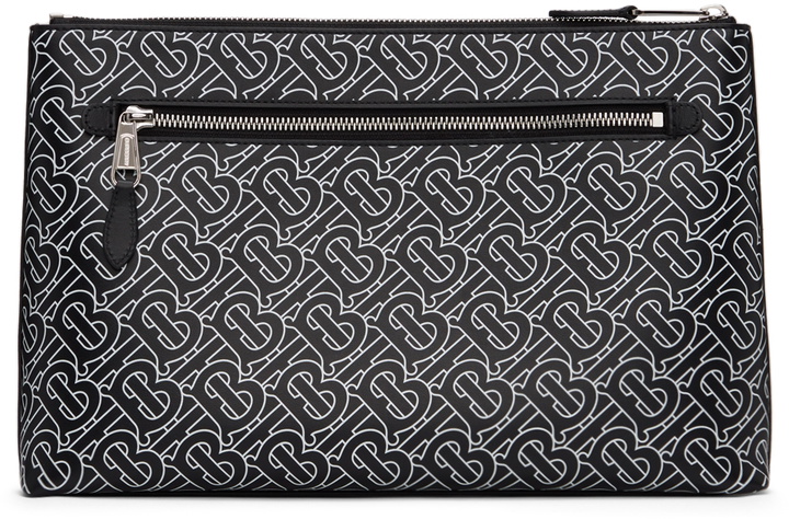 Photo: Burberry Black Monogram Zip Pouch