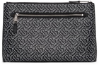 Burberry Black Monogram Zip Pouch