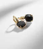 David Yurman Marbella 18kt gold drop earrings with onyx