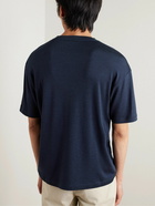 Loro Piana - Philion Cashmere and Silk-Blend Jersey T-Shirt - Blue