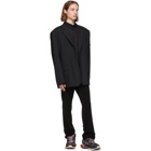 Balenciaga Black Normal Fit Shirt