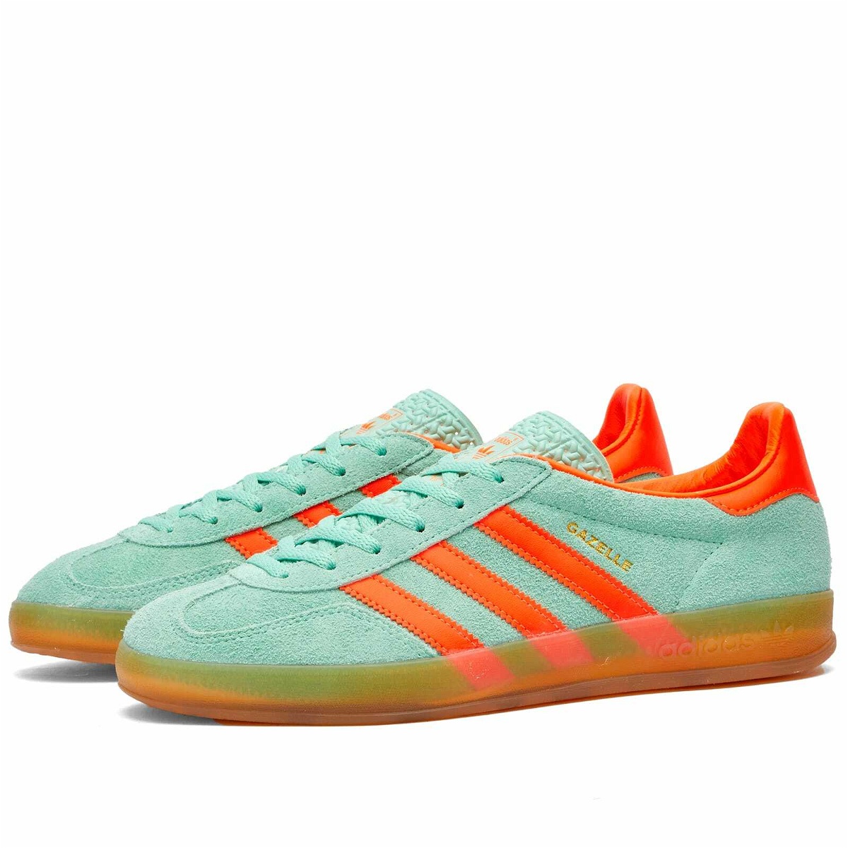 Adidas Gazelle Indoor W in Pulse Mint/Orange adidas Sneakers