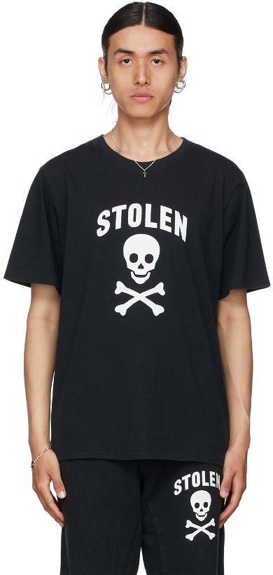 Photo: Stolen Girlfriends Club Black Jolly Roger T-Shirt