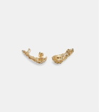 Ananya Scatter 18kt gold earrings with diamonds