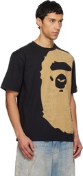BAPE Black Bleached Big Ape Head T-shirt