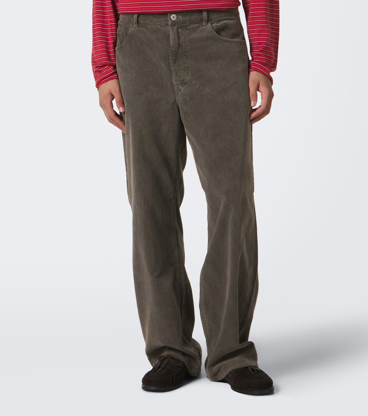 Auralee Cotton corduroy wide-leg pants