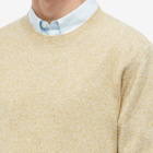 A.P.C. Men's Adam Marl Crew Knit in Beige