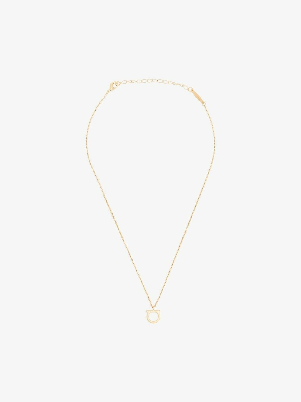 Gancini Padlock Pendant Necklace