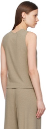 LESET Taupe Lauren Vest