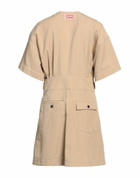 Kenzo Womens Mini dress in Beige