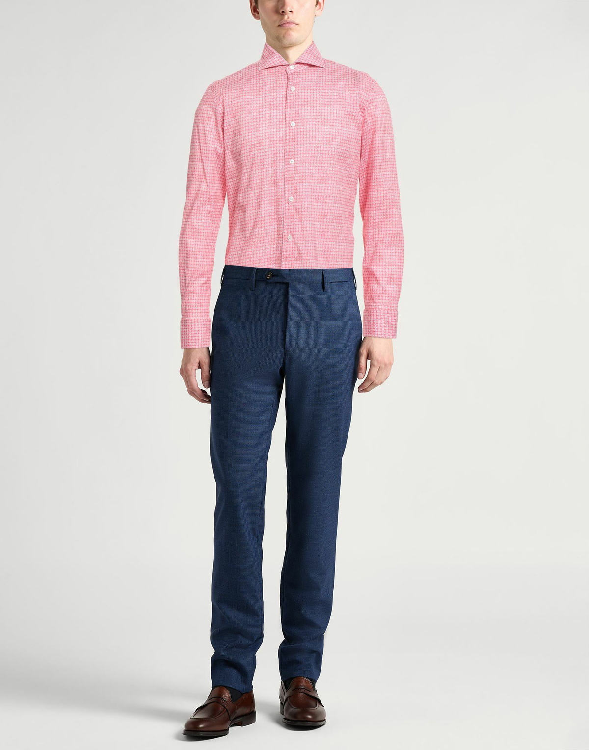 Fedeli Mens Shirt Coral
