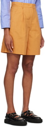 Weekend Max Mara Orange Ecuba Shorts