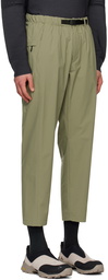 Goldwin Khaki Tapered Trousers