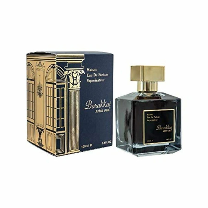 Photo: Fragrance World Unisex Barakkat Satin Oud EDP Spray 3.4 oz Fragrances 6291108321508