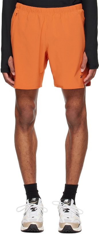 Photo: Reebok Classics Orange Strength 3.0 Shorts
