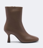 Souliers Martinez Talin leather ankle boots