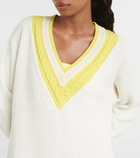 The Upside Louie ribbed-knit cotton sweater