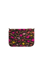 MC2 Saint Barth Parisienne Cross Body Pouch Bag With Animalier Pattern