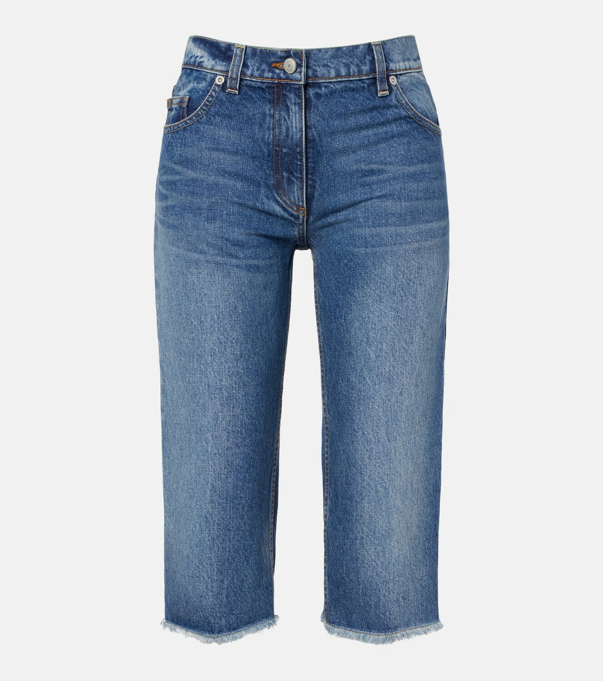 Magda Butrym Faded capri jeans