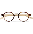 Mr Leight - Spike C Round-Frame Tortoiseshell Acetate and Gold-Tone Titanium Optical Glasses - Tortoiseshell