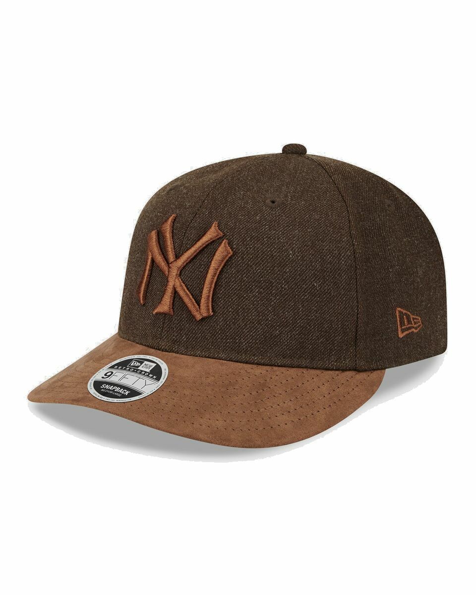 Photo: New Era Mlb Two Tone Marl 9 Fifty Rc New York Yankees Brown - Mens - Caps